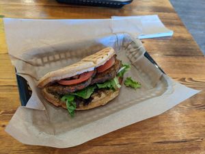 Guru Burger at TIABI Coffee & Waffle Bar in Las Vegas