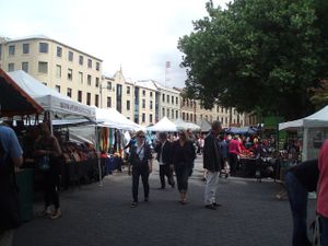 Salamanca Market, Hobart at Salamanca Market in Hobart