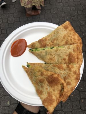 Afghan food  at Salamanca Market in Hobart