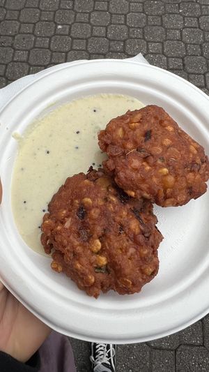 Masala Vada   at Salamanca Market in Hobart