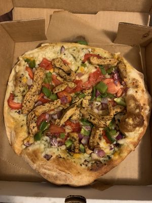 Vegan Genovese Pizza at Ege Mediterranean in Pittsburgh