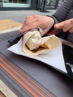 Wrap with bbq  at Reed in Luxembourg City