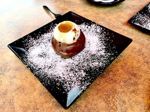 Salted caramel chocolate heaven   at Reed in Luxembourg City