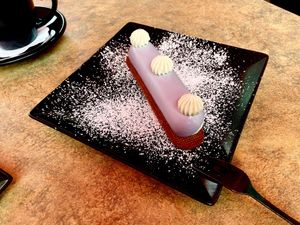 Blackberry creamy awesomeness   at Reed in Luxembourg City