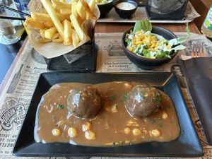 Belgian ‘boulettes'  at Reed in Luxembourg City