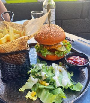 Joy burguer  at Reed in Luxembourg City