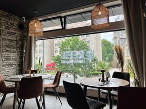 Upstairs dining room at Reed in Luxembourg City