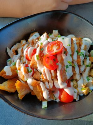 Caesar salad at Reed in Luxembourg City