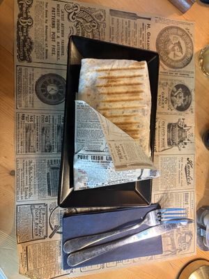 French tacos with bbq tenders  at Reed in Luxembourg City