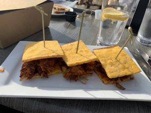 BBQ Jackfruit  at Lago 210 in Hamburg