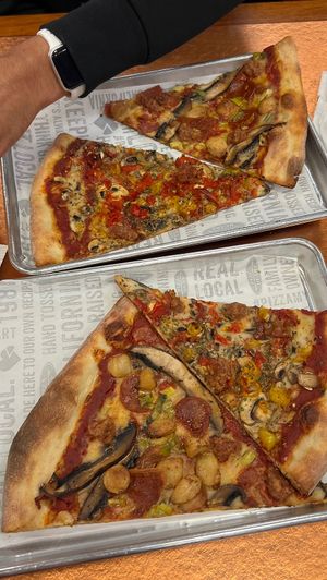   at Pizza My Heart in Santa Cruz