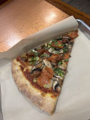 Vegan Big Sur  at Pizza My Heart in Santa Cruz