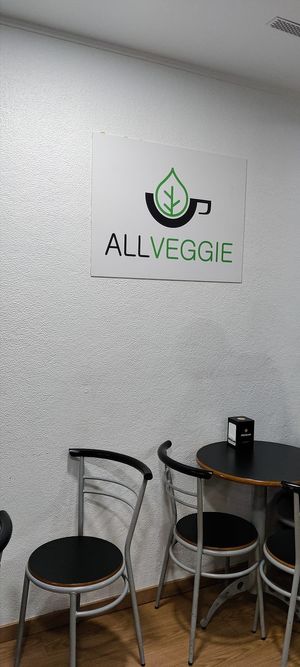 Caffe space at AllVeggie in Alverca Do Ribatejo