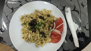 Tofu a brás at AllVeggie in Alverca Do Ribatejo