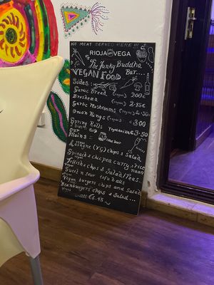 Very nice bar, amazing homemade fresh food 😇 all vegan or vegetarian 😍🥰 at The Funky Buddha Bistro in Lanzarote