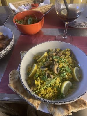   at The Funky Buddha Bistro in Lanzarote