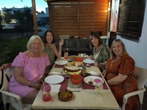 Saturday curry buffet...12 euros all you can eat.... at The Funky Buddha Bistro in Lanzarote