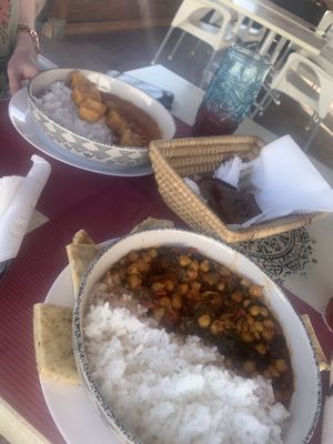   at The Funky Buddha Bistro in Lanzarote