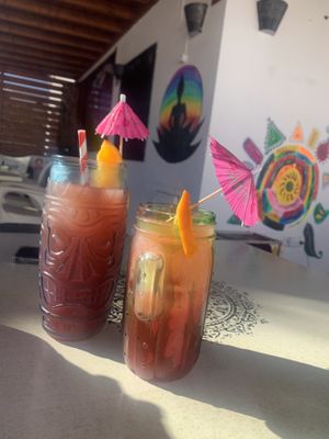   at The Funky Buddha Bistro in Lanzarote