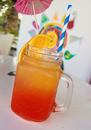   at The Funky Buddha Bistro in Lanzarote