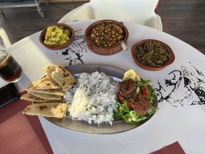 Curry Night - simply delicious. More than enough for 2   at The Funky Buddha Bistro in Lanzarote