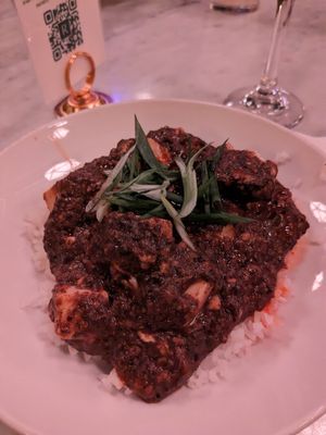 Spicy tofu at Rosetta Hall in Boulder