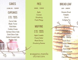 Products at Vegano in Makati