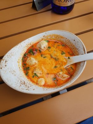 Coconut Soup at Commami in Neustadt