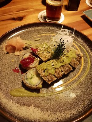 Vegan Sushi at Ikigai Restaurant in Neustadt
