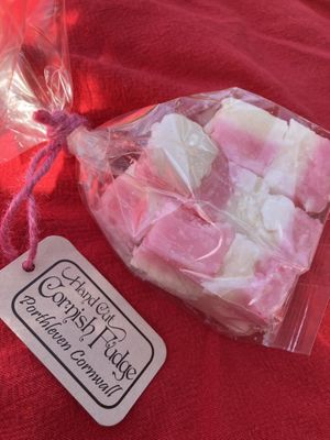   at Hand Cut Cornish Fudge in Porthleven