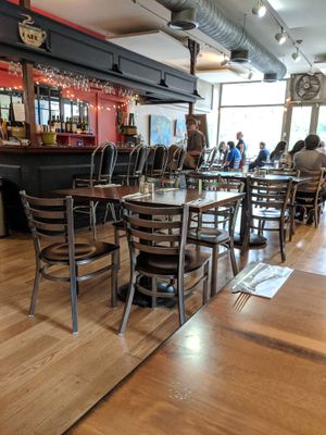 Inside The Rosendale Cafe at The Rosendale Cafe in Rosendale