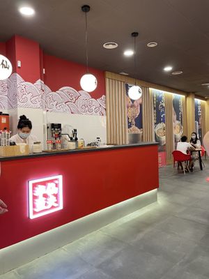 Interiors  at Chinese Tofu Magician in Barcelona