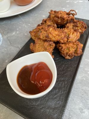 Pakoras   at Namaste Bistro in Zagreb