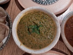 Dal palak at Namaste Bistro in Zagreb