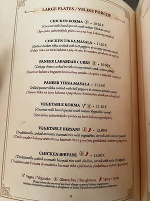   at Namaste Bistro in Zagreb