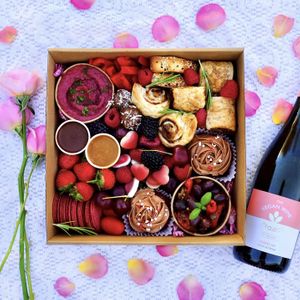 Valentine’s Day box at Garnished & Grazing in South Perth