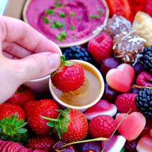 Cookie butter dip at Garnished & Grazing in South Perth