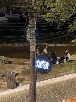 View to the ocean at Gypsy in Armacao Dos Buzios