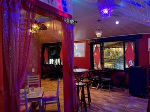 Funky interior at Gypsy in Armacao Dos Buzios