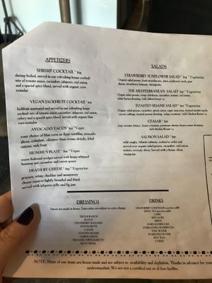 Menu at Spade & Spatula in Rimforest