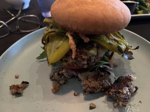 Not the best photo, but delicious.  at Spade & Spatula in Rimforest