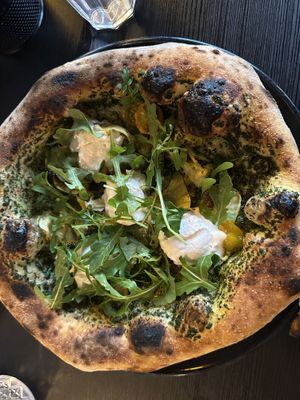 Vegan pesto  at Dough Eyed in York