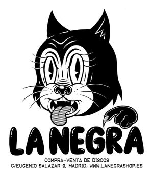 La Negra Shop logo at La Negra in Madrid
