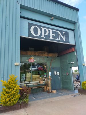 Farm shop at The Strawberry Barn in Dunbar