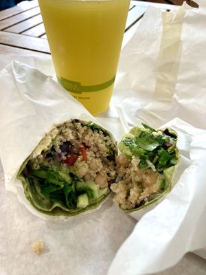 Cyprus Wrap  at Terra Superfoods in Monterey