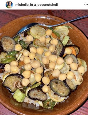 Veggie Bowl ( ask without eggs)  at Roots Kushary in Dahab