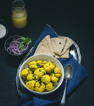 Gobi Curry  at India Curry House in La Fortuna