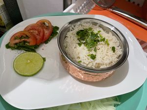 Basmati Rice at India Curry House in La Fortuna