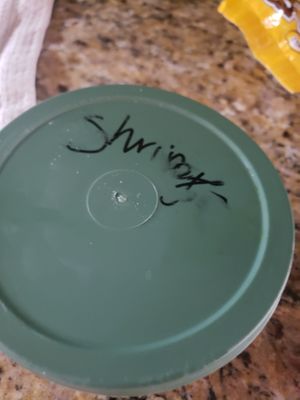 Shrimp dinner, 7900 colones.  at India Curry House in La Fortuna