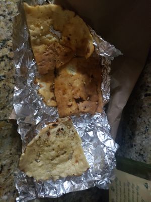 Na'an for three people? Cost $12.00 at India Curry House in La Fortuna